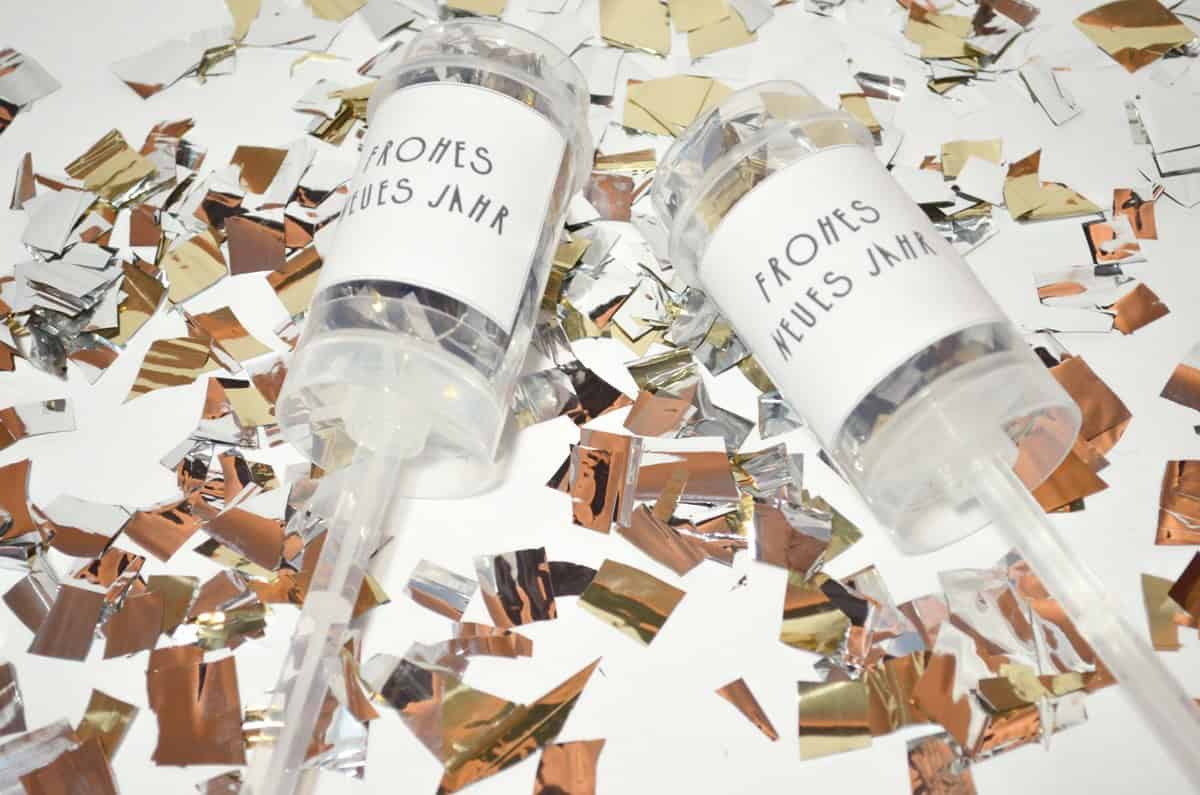 Happy new year mit DIY-Konfetti-Poppers