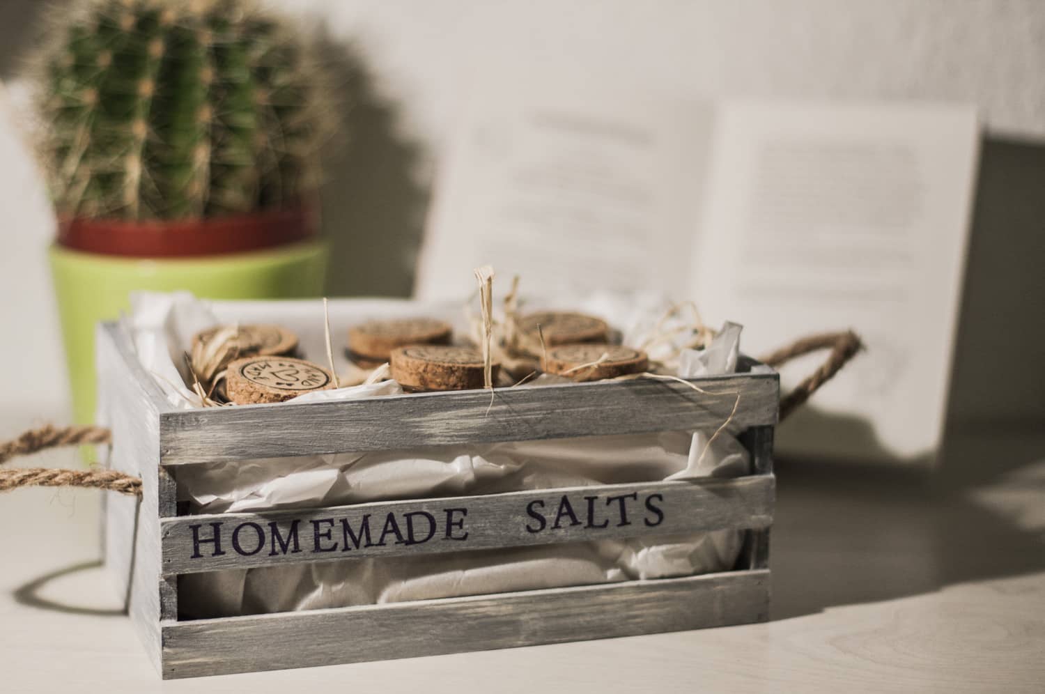 Homemade flavoured Salts