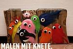 Malen mit Knete