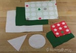 Weihnachtlicher Mug Rug