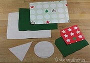 Weihnachtlicher Mug Rug