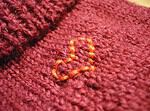 Mit Liebe zum Detail. Selbstgemachte Socken besticken