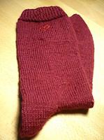 Mit Liebe zum Detail. Selbstgemachte Socken besticken