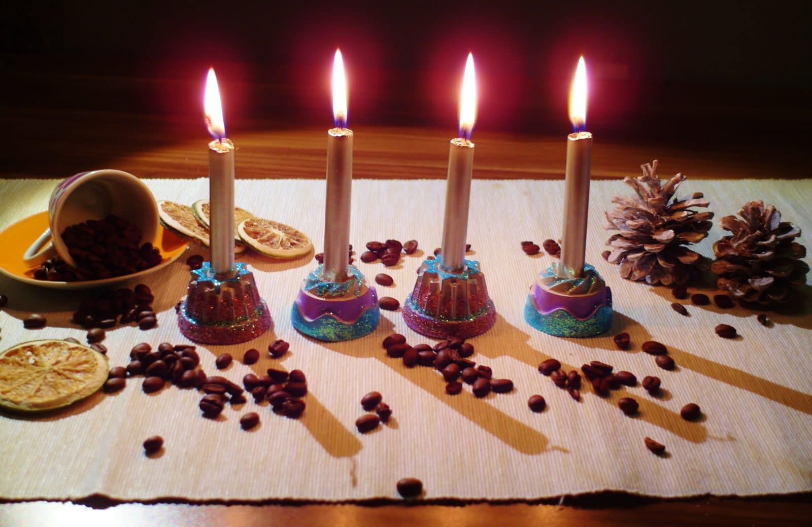 Cupcakes Kerzenhalter