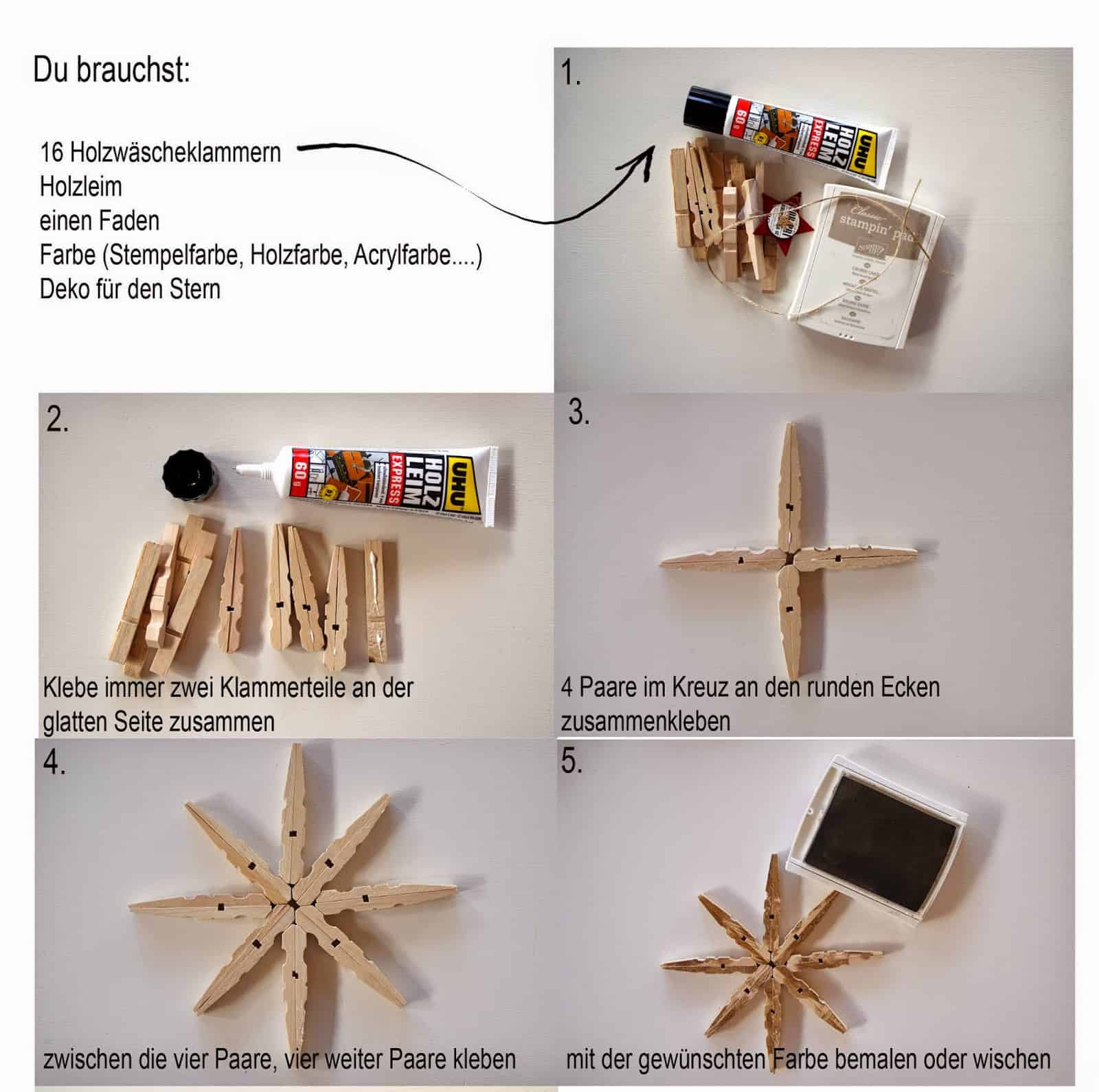 DIY Weihnachtsstern