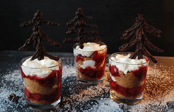 Weihnachtswald Dessert