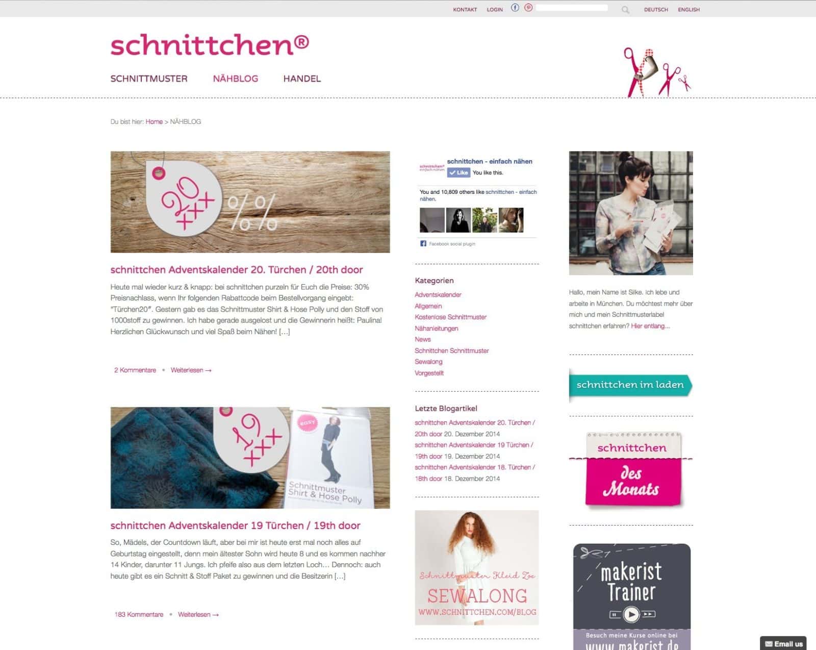 schnittchen® – einfach nähen – BLOG