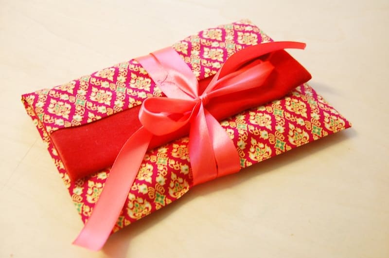Schnelle Geschenketasche