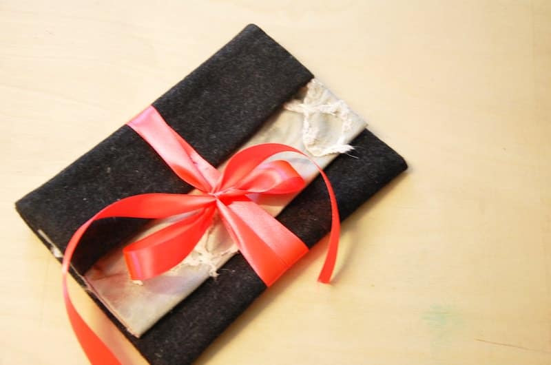 Schnelle Geschenketasche