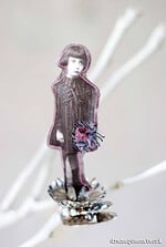Vintage – Klemm- Püppchen