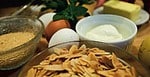 Fünf Gänge Silvester: 5. Karamellisierter Mandelschmarrn mit Champagner-Sabayon