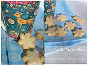 Kristall-Plätzchen für verfrorene Wintertage