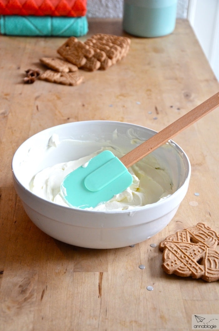 Weihnachtliche Spekulatius-Crème im Glas