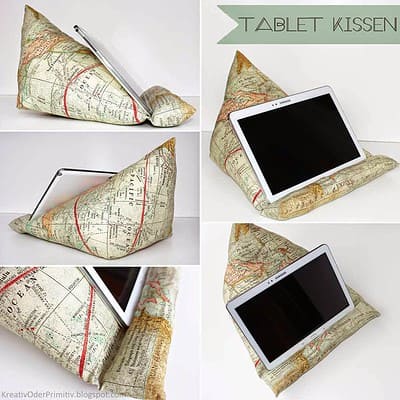 Tablet-/E-Book-/Buch-KISSEN