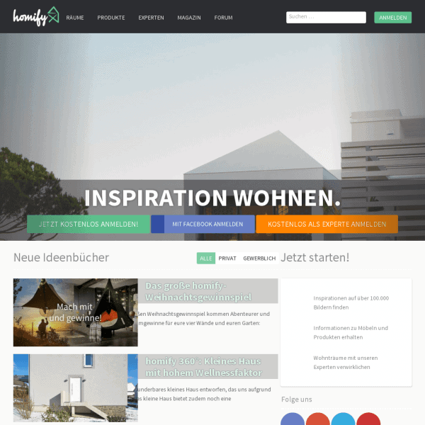 homify – Inspiration Wohnen!