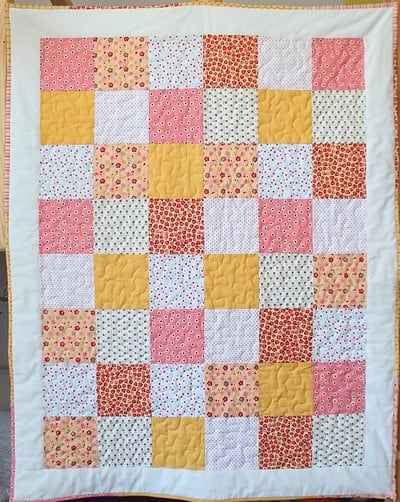 Wie näht man einen Baby-Quilt- Schritt für Schritt? Ein Anfänger-Tutorial