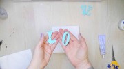 3D Buchstaben auf Leinwand