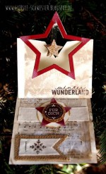 Pop Up Weihnachtskarte