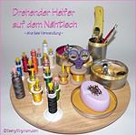 Ikea Hack – Drehender Helfer auf dem Nähtisch