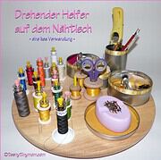 Ikea Hack – Drehender Helfer auf dem Nähtisch