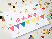 A la carte – Einladung und Happy Birthday