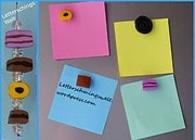 Süßigkeiten-Magneten/ Schlüsselanhänger aus Fimo