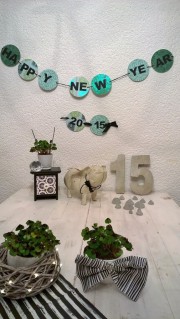 Neujahrsgirlande