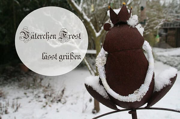 Märchenstunde... Väterchen Frost vereist unseren Schmuck