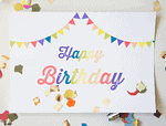 A la carte – Einladung und Happy Birthday