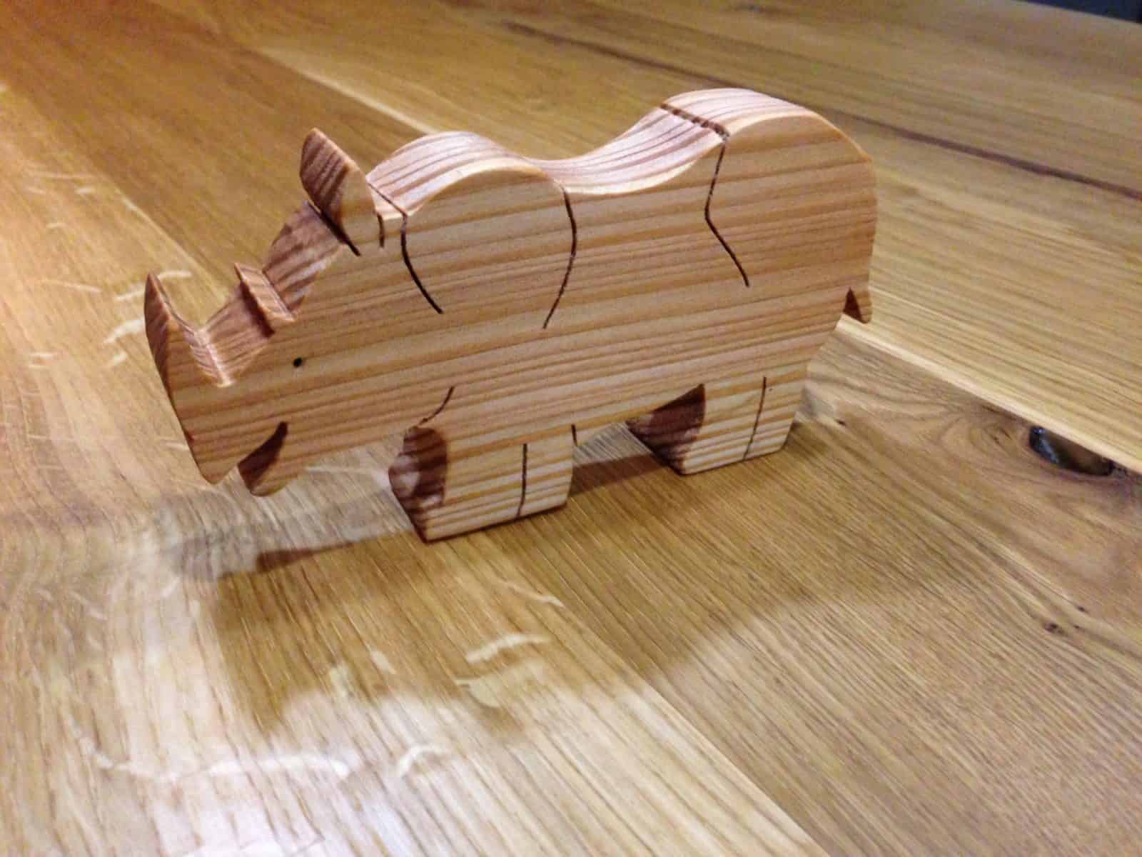 Tolle Holztiere aus Reststücken sägen