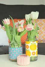 DIY – schnell und günstig neue Vasen basteln