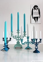 Aufgemöbelt: Kerzenständer-Sammlung