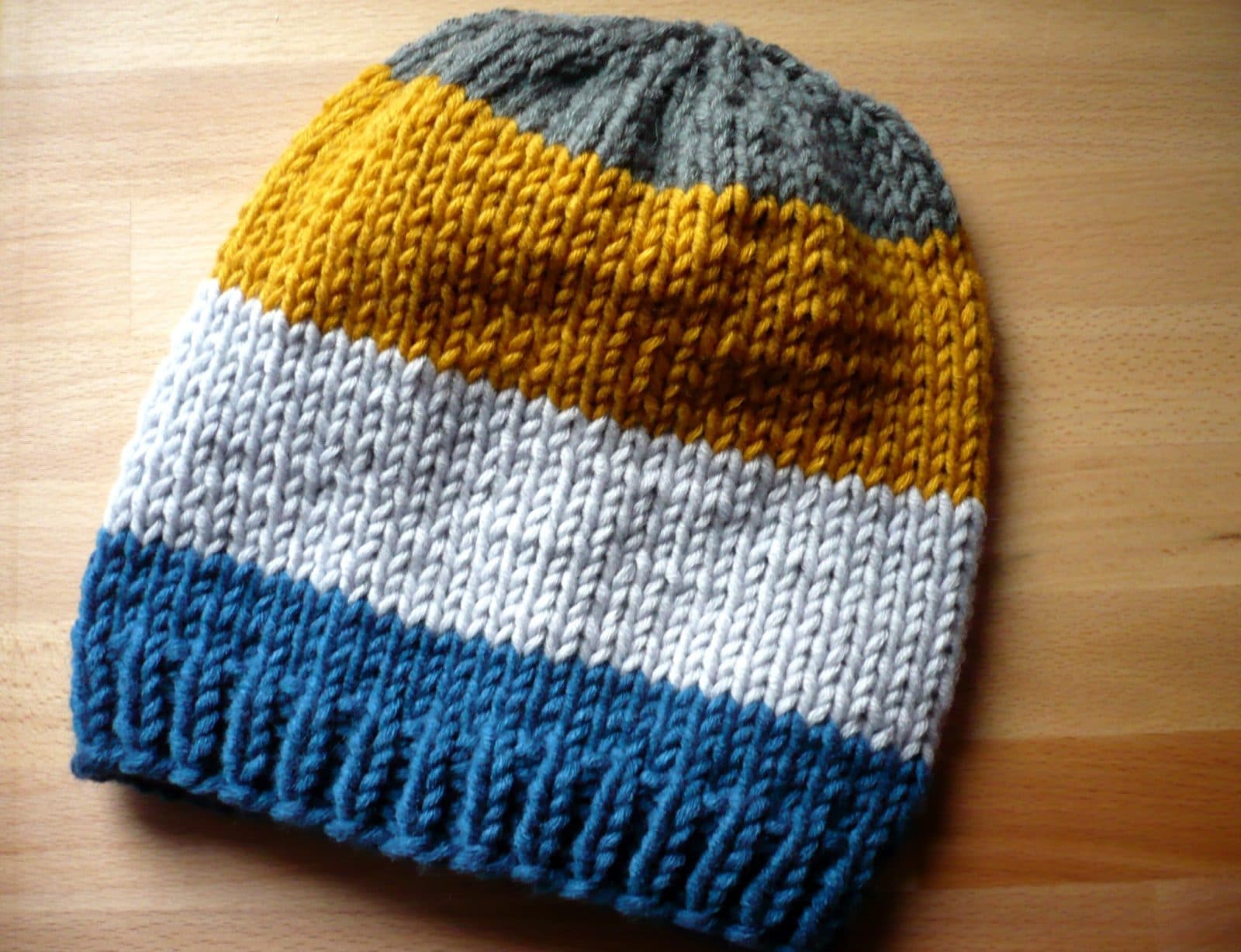 Eine Mütze stricken (Einfach) - HANDMADE Kultur