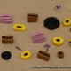 Süßigkeiten-Magneten/ Schlüsselanhänger aus Fimo