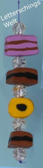 Süßigkeiten-Magneten/ Schlüsselanhänger aus Fimo