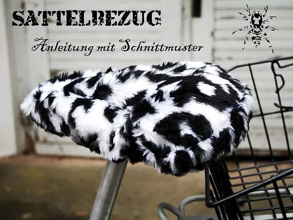 Sattelbezug nähen (mit Schnittmuster)