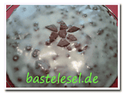 Schokokuchen mit Bratapfelmarmelade gefüllt