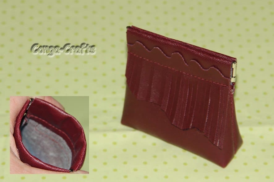 DIY – Schnappverschlusstasche aus Kunstleder