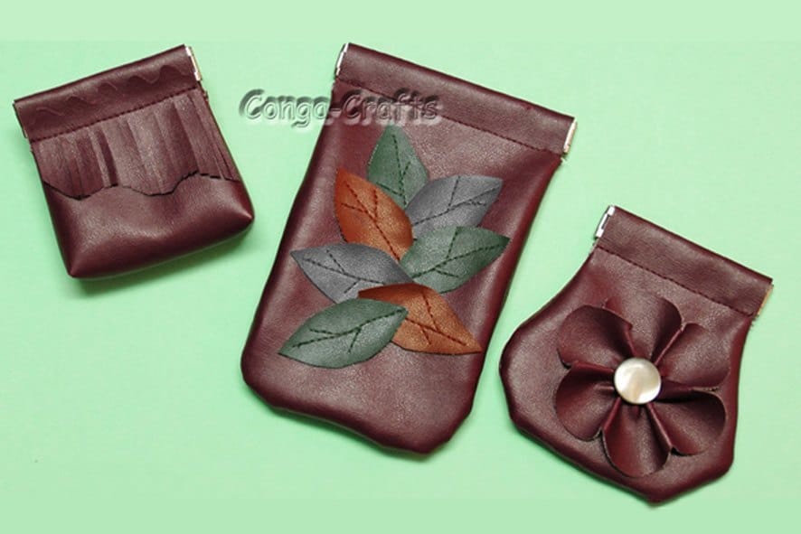 DIY – Schnappverschlusstasche aus Kunstleder