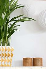 Goldene Wohnaccessoires –  graphic pattern Teil 2
