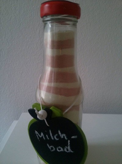 Swirl-Milchbad