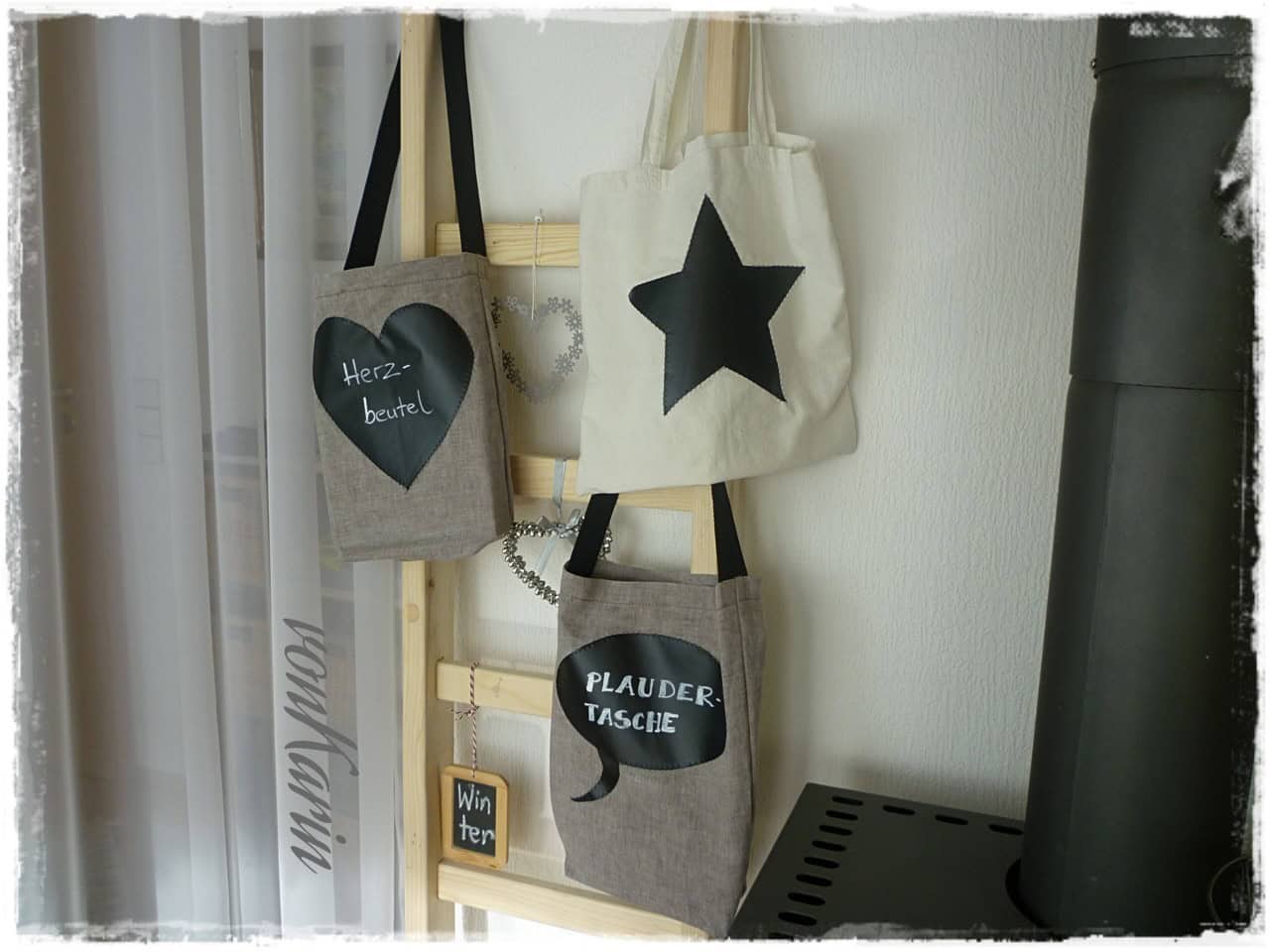 Plauder-Tasche mit Tafelfolie