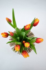Upcycling-Vase aus Wellpappe