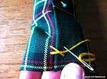 Aus Küchenrolle mach Armbandhalter