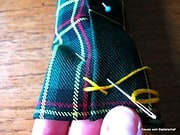 Aus Küchenrolle mach Armbandhalter
