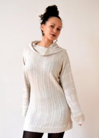 DIY Pullover Kleid nähen