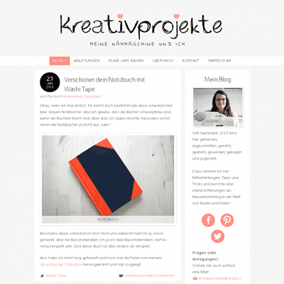 Kreativprojekte | Nähen für Anfänger – Alles rund um Stoffe, Schnittmuster, Anleitungen, Knöpfe, Bänder und vieles mehr!