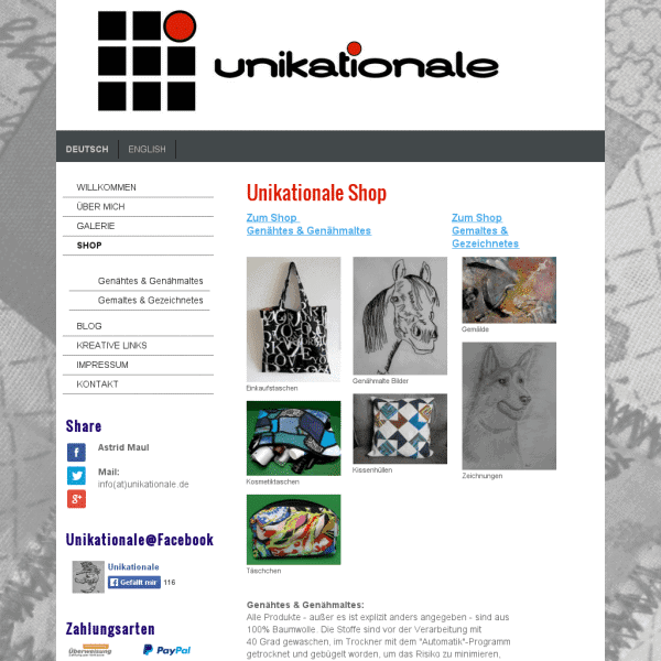 Online-Shop – Unikationale