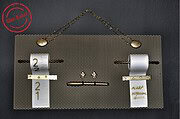 Kalender und Notizen in Messing