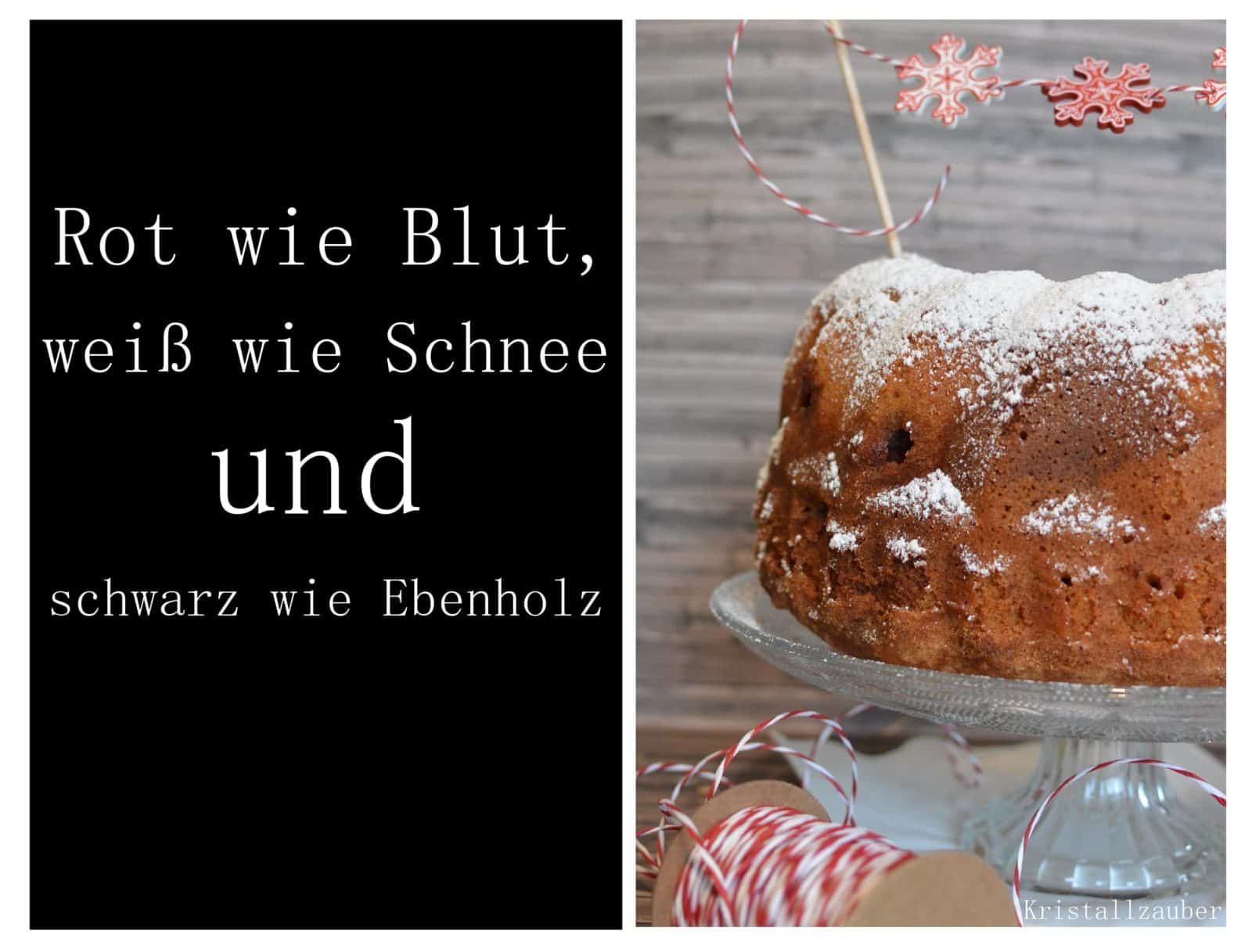 {Rezept} Schneewittchentorte für kleine Schleckermäuler